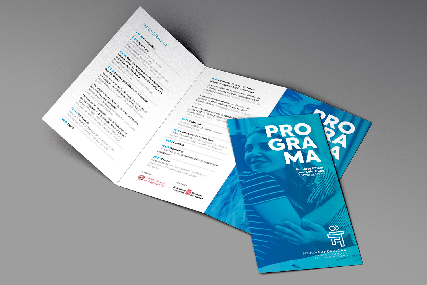 Branding - Brochure Designs Forum Fundaciones